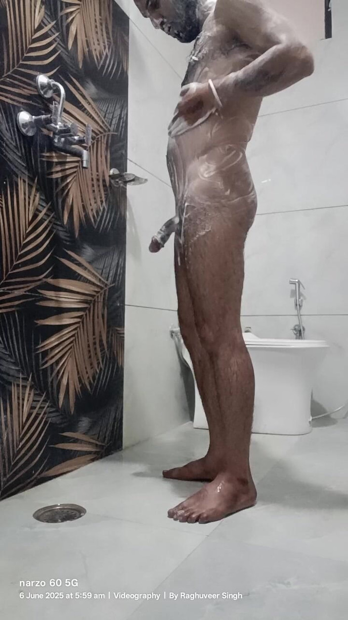 Rajasthani-old-lover: Masterbation Show în toaletă