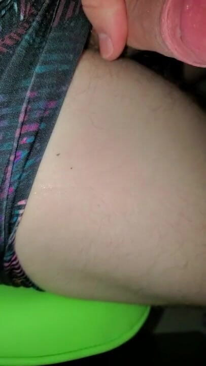 Paul Vandenbosch: Edging in leggings till my fat cock leaks
