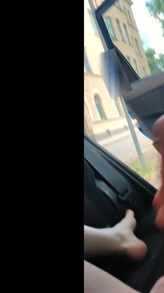 Risky Flashing for Strangers Almost Caught and Cumshot thumbnail