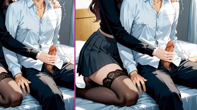 Waifu hentai narrated: Вылизываю киску соседа моего учителя. Хентай анимация вайфу.