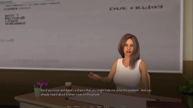 Dirty GamesXxX: Terikat kolej: pelajar dan profesor di dalam bilik darjah - ep. 21