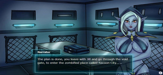 Cartoon Play: The void club part 15 (Jill Valentine Nemesis)