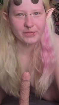 Tiefling Femdom Sucks and Fucks the Soul Out of You
