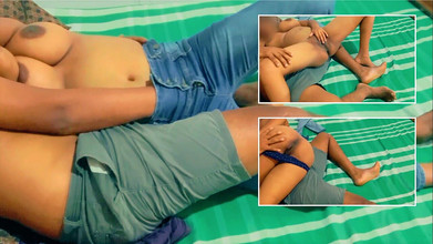 Desi_cum: Fiul vitreg și mama vitregă împart patul goală distracție în dormitor