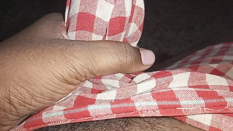 Sweet Indian cock: Masturbace