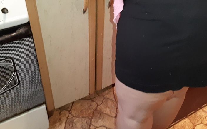 Lesbian-illusion: My Hot Stepmom in a Miniskirt Doesn't Even Know That...