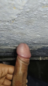 Penish Massage with My Hand in Bathroom