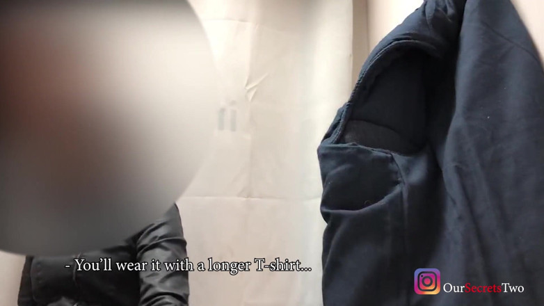 Our Secrets: Cum in her panties in store's locker room - Very risky