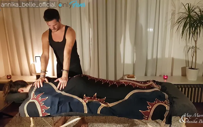 Max and Annika: Sensual Massage for Annika and She Can't Control Herself Part 1