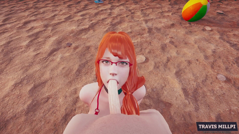 TravisMillpi: Day of beach: adik tiri rambut merah bugil di pantai