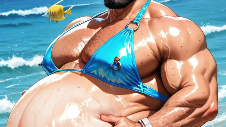 Trans-Men FTM Hentai: Ftm Big-bellied and Pregnant Men Showing Their Fat Pussies. Hentai...