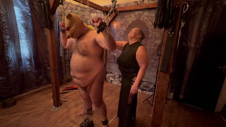 Aaexperiencesltd: Final Part of Domina Satana &amp; Satana Piggy Sensual Play