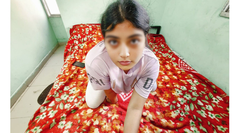 Horney_Ankita: Indiana linda meia-irmã 18+ foda apertada na buceta XXX