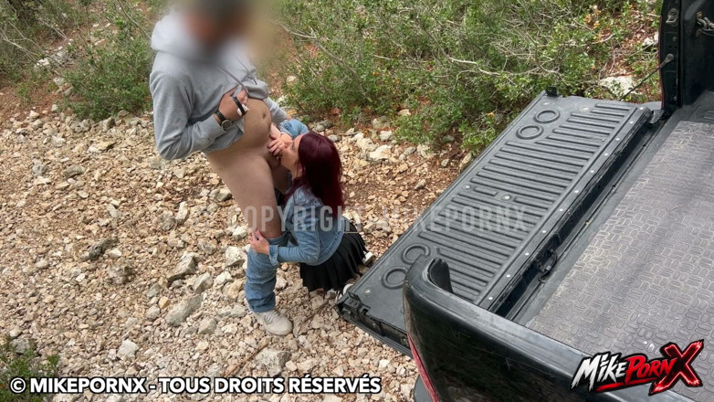 MikePornX: This Little Slut Goes Into the Forest to Get Fucked...
