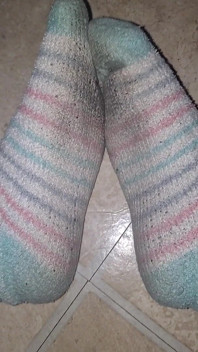 Fuzzy Sock Feet