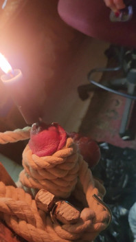 Goode Girl menyebat telur oleh candle Light pt2