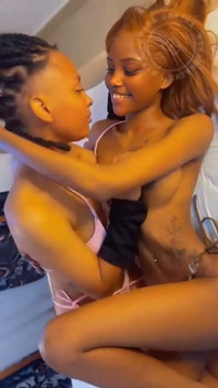 African and Arab Lesbian Making Love
