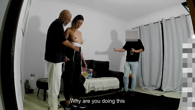 Victor SweetCoupleStories: O enteado teve que apresentar sua namorada ao padrasto