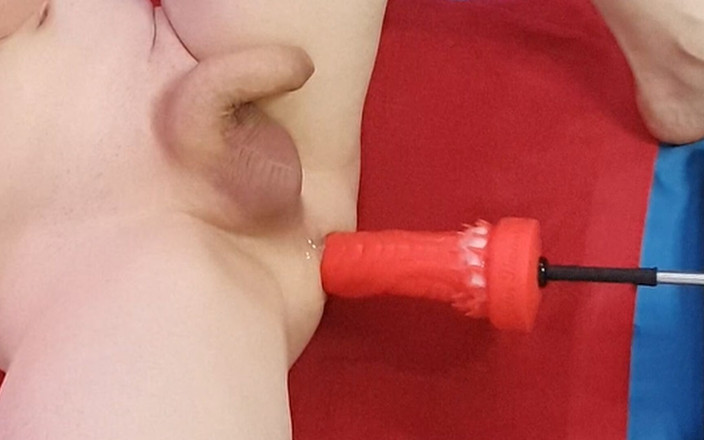 Mike Essex: Big Dildo Bum Fun on the Fucking Machine with Mike...
