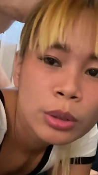 Johntronx - Lovely Asian Girl in White Outfit Gets Fucked All Over the Place