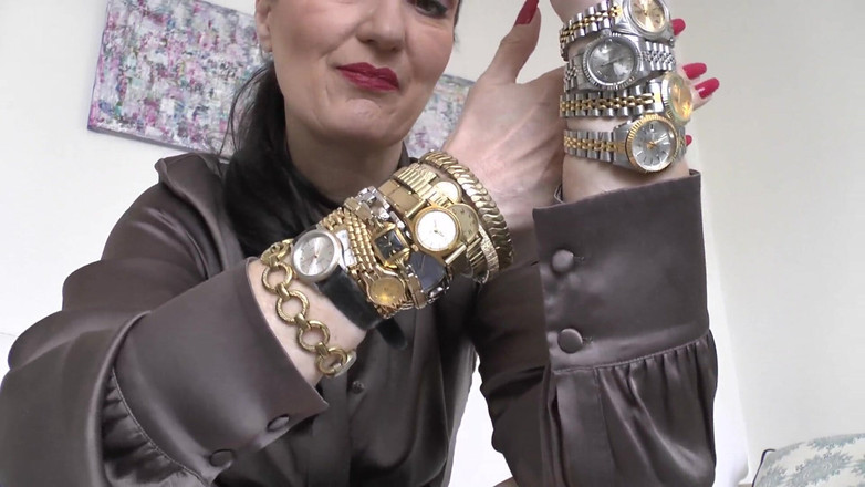 Lady Victoria Valente: Po spadku zegarka seksowny zegarek brzmi podczas masturbacji, Lady Victoria...