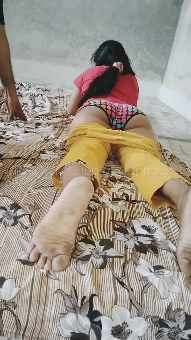 Desi Sex Slave: Desi Hot Bhabhi Laying Down and Fucking Hard