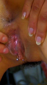 Hairy babe loves to get fucked in all holes