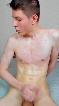 Hot Handjob of Huge 23cm Cock and Big Cumshot on Camera