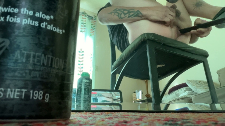 The gaper: Solo Masturbation