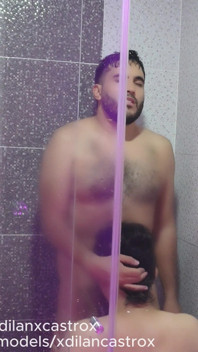 Cruising Gay Serves Me Bareback in the Hotel Bathroom