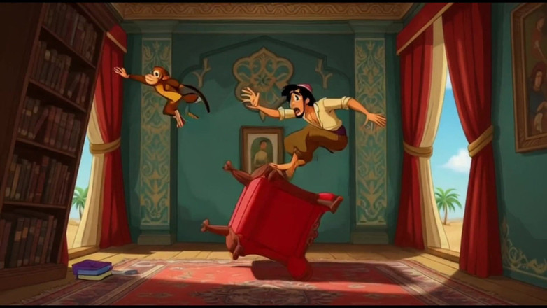 Octopussy Lovers Club: La Princesse Jasmine, La Femme Infidèle D’aladin. Dessin Animé, Parodie