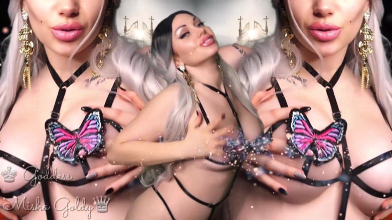 Goddess Misha Goldy: Presa in giro e negata ipnotizzante! Annusare i tossicodipendenti meritano...