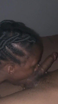 Sexy African Teen Maid Sneaks to My Room to Surprise with Very Suckulent Sloppy Blowjob After a Hard Days Work Real Homemade
