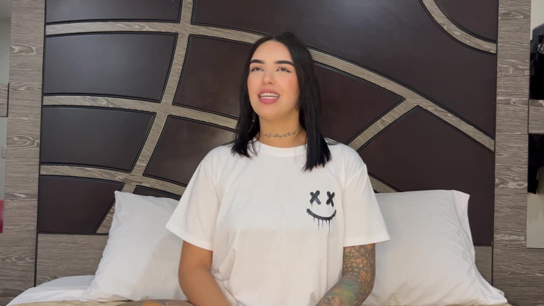 Fkn studio: Casting lina girard, schön, üppig