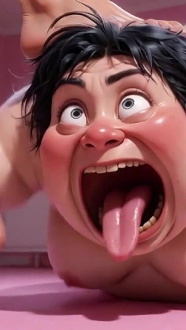 Anime Hentai: Fat Ugly Woman Degraded - Lick Beautiful Girl's