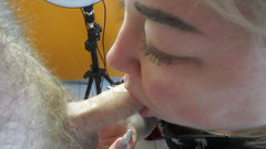 Zona901: Gorge profonde et gorgée de sperme après une pipe salée