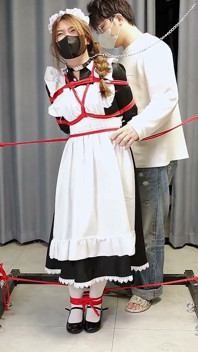 The Maid's Standing Restraints Merged with the Metal Bracket