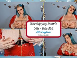 Alice mayflower productions: Uwielbianie cycków Świętego Mikołaja - Solo Girl
