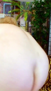 Slim man fucks fat neighbor until orgasm and gives her cumshot