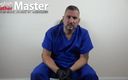 English Leather Master: Dokter in latex handschoenen sph en kuisheid