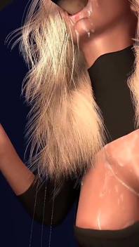 Bystiga blonda brud extrem deepthroat ansiktsknull - blond brud