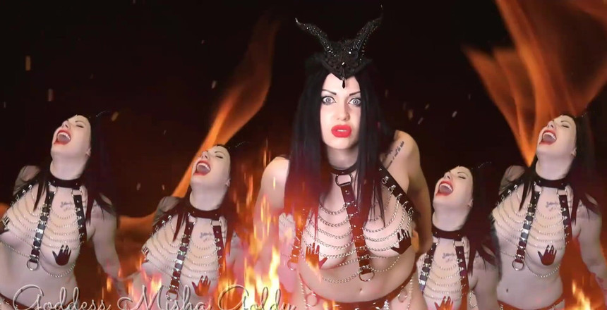 Goddess Misha Goldy: Je m’en fous de toi ! Je m’en fous si tu...