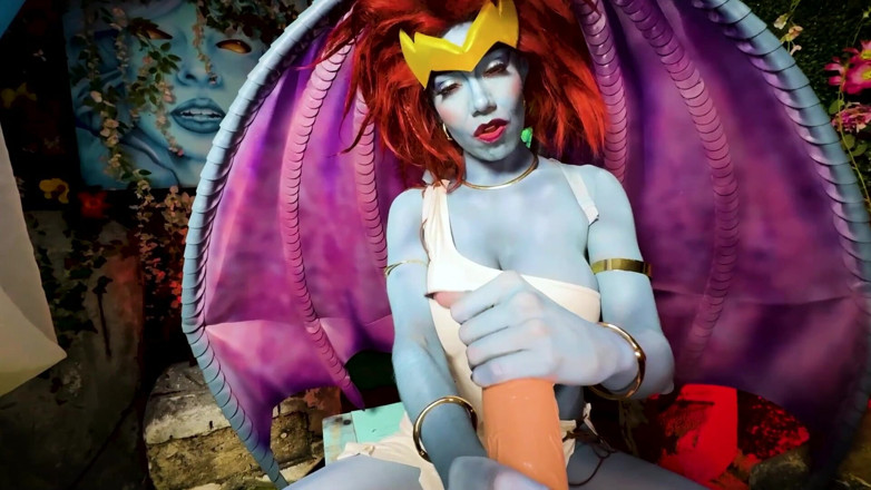 Little Puck: Démona Falls Prey to Your Seed - Gargoyles Cosplay POV