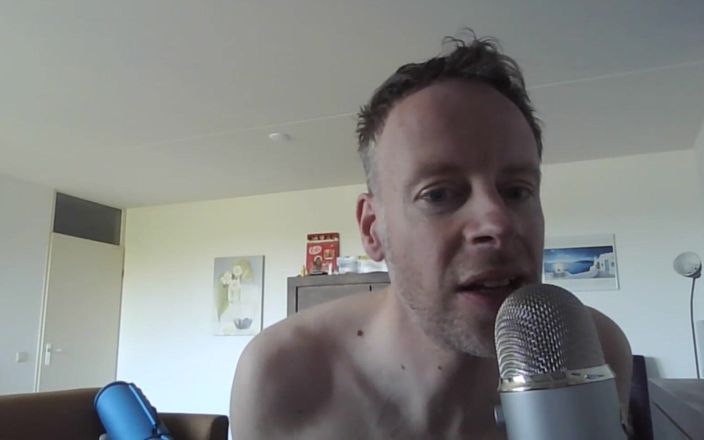 Exhibi gay NL: Asmr lagi asik berbisik-bisik sambil meringis keenakan