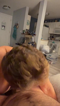 Val Sucks Her Boy Toy's Cock