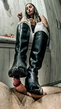 Divine Humiliation - Sharp Boots on the Slave
