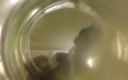 Idmir Sugary: Twink射入杯水（玻璃内视图）漂浮的精子
