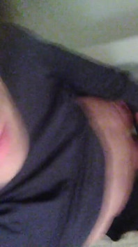 Morning Pre-cum Leaking in Bathroom