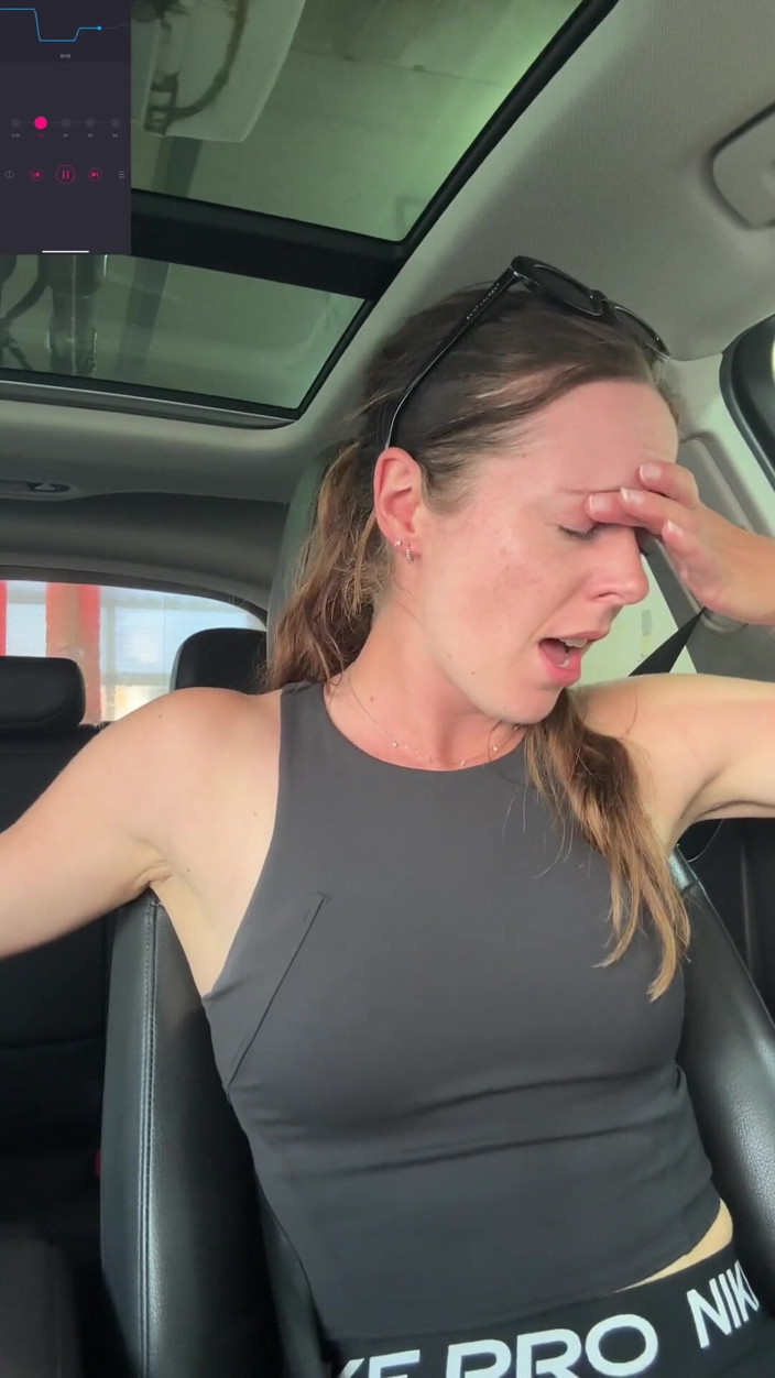 Nadia Foxx: Having a Mind Blowing Orgasm in the Car Wash