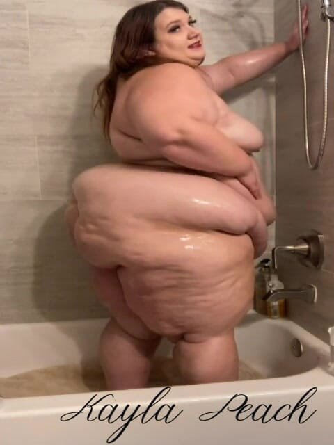Kayla Peach studios: SSBBW Oil Body Worship
